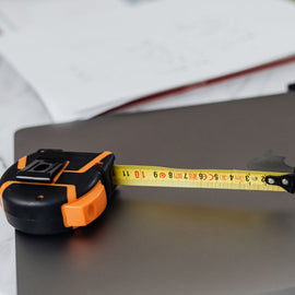 Ruletă pentru dimensiunile spațiului ocupat de kit-ul de cuptor modular Mons Mellis
