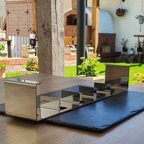 Suport inox pentru copt cartofi | Mons Mellis
