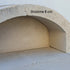 Cupola cuptorului Compact Mons Mellis formată prin îmbinarea elementelor prefabricate din beton refractar de 8 cm grosime