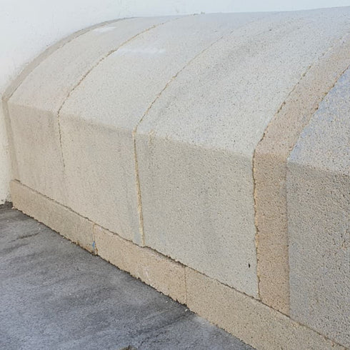 Elemente prefabricate din beton refractar pentru pereții laterali ai cuptorului pe lemne Grande Mons Mellis
